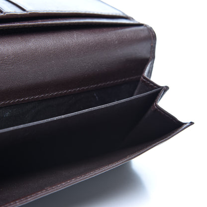 Gucci Guccissima Signature Dice Continental Wallet Chocolate 5 of 14