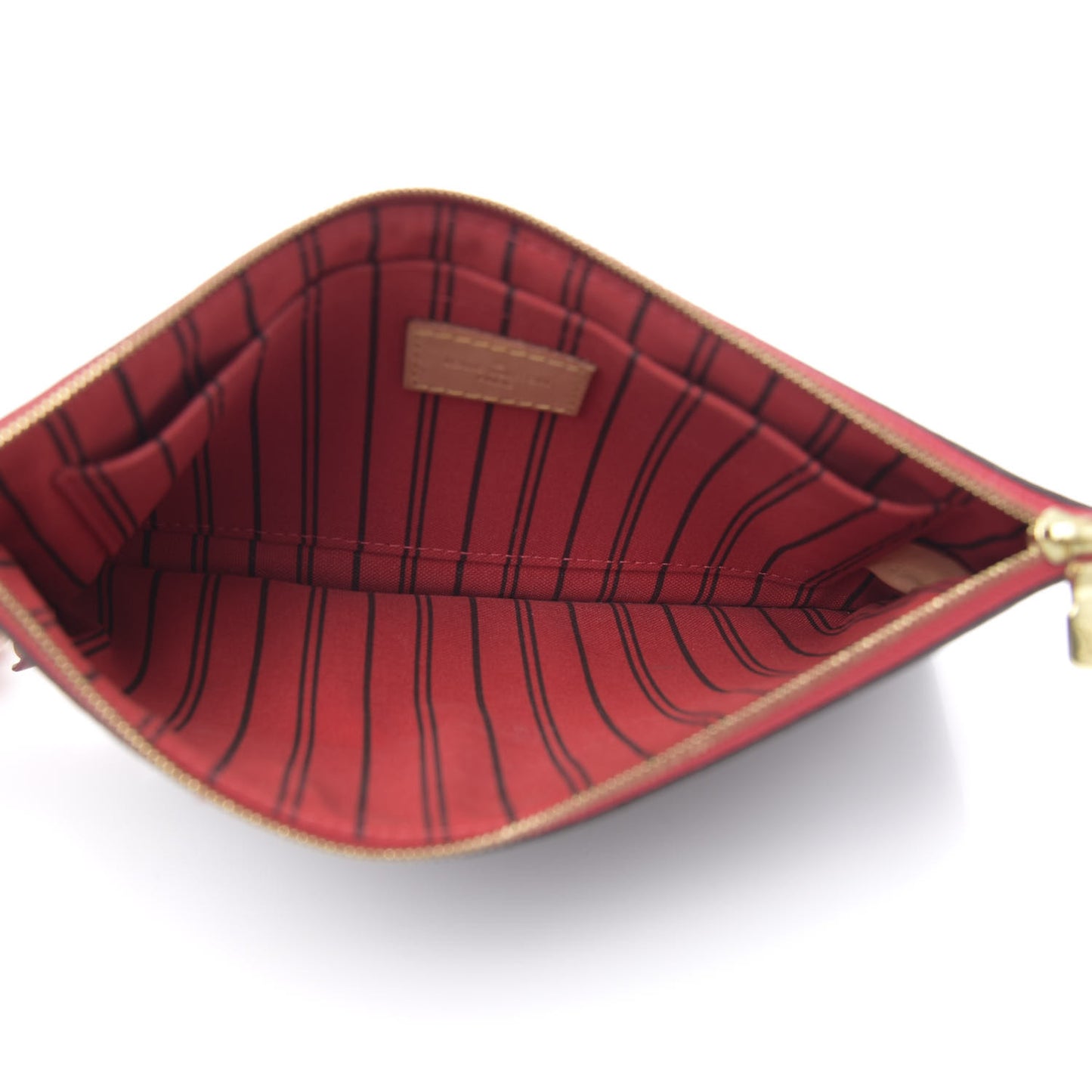 Monogram Neverfull MM GM Pochette Cherry