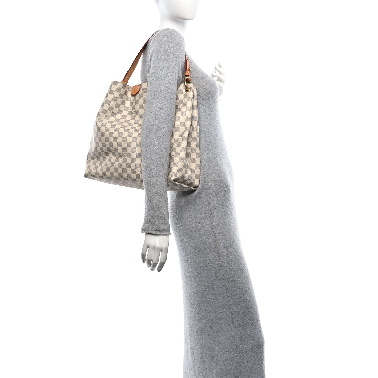 Louis Vuitton Damier Azur Graceful MM 2 of 10