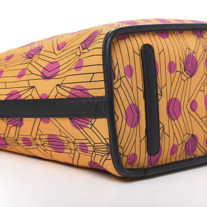 MCM Visetos Medium Project Reversible Shopper Tote White 18 of 22