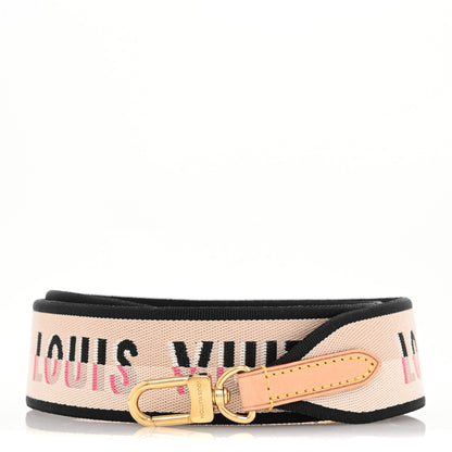 Louis Vuitton Jacquard Speedy Bandouliere 20 Shoulder Strap Black 1 of 5