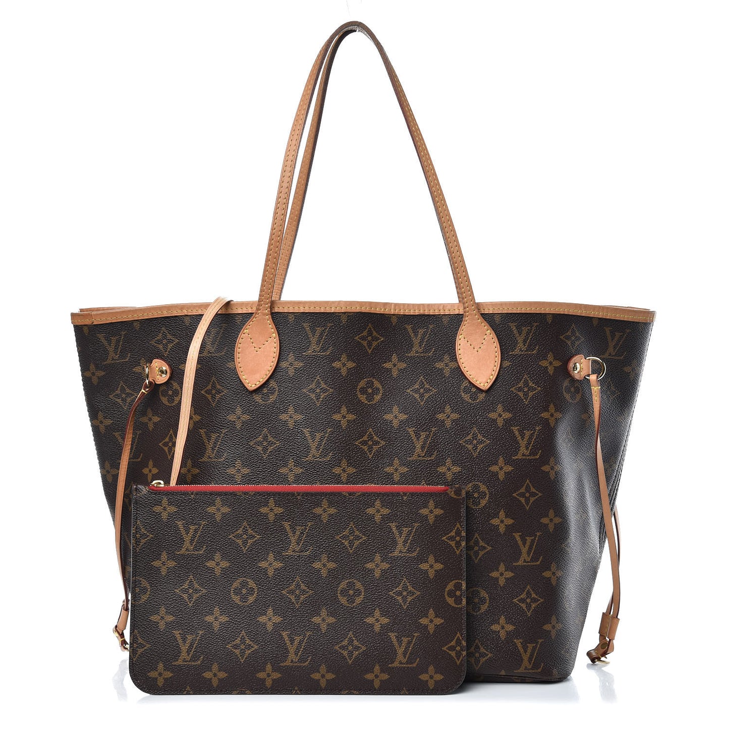 Monogram Neo Neverfull MM Cherry