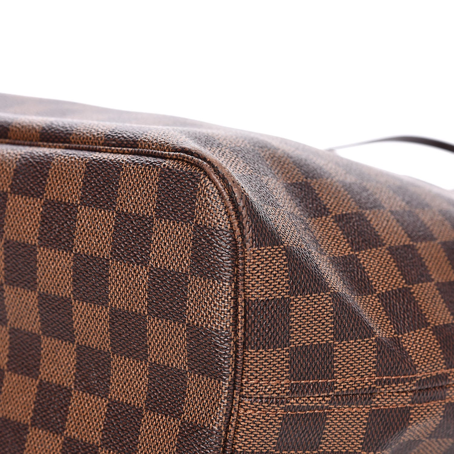 Louis Vuitton Damier Ebene Neo Neverfull MM Rose Ballerine 10 of 19