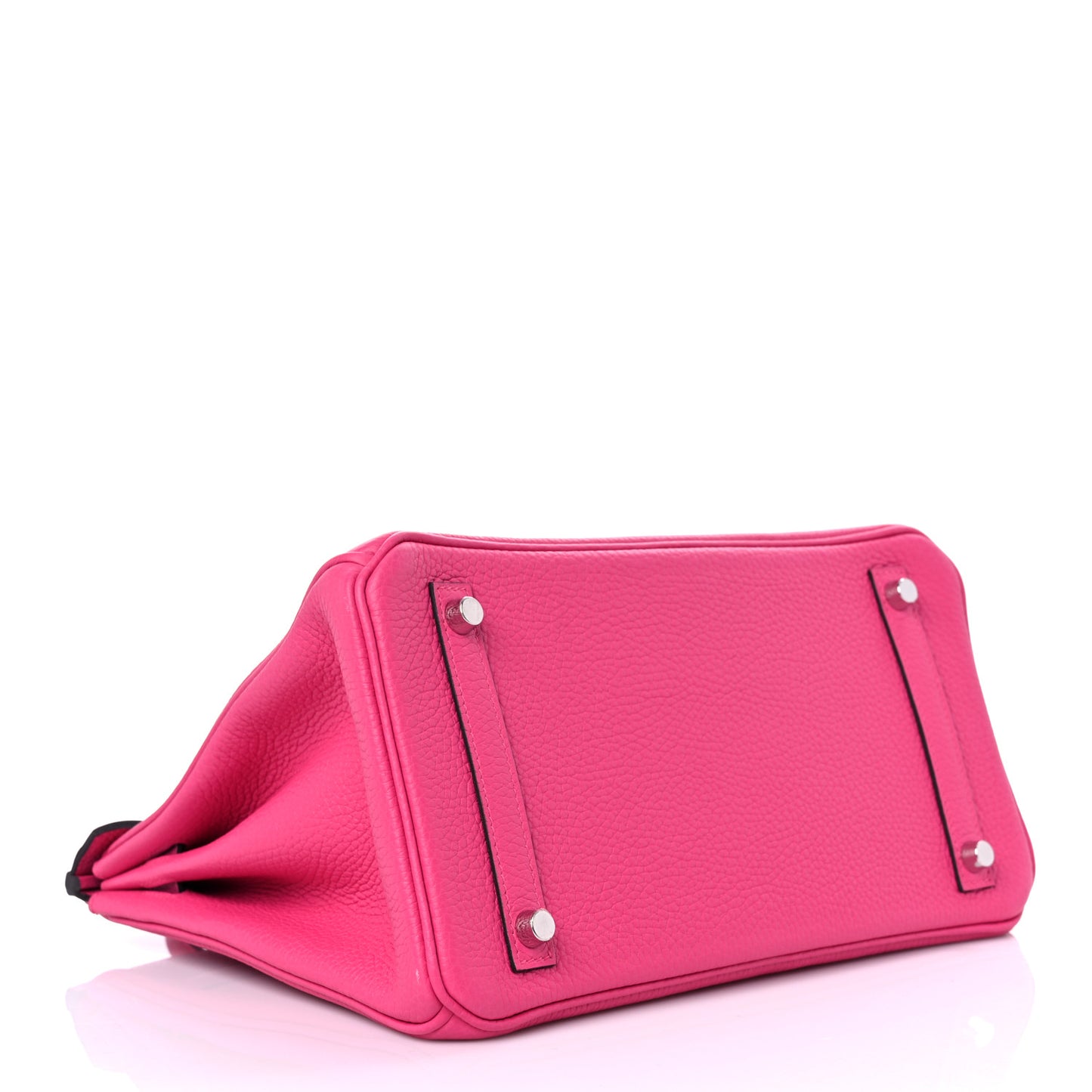 Taurillon Clemence Birkin 30 Rose Shocking