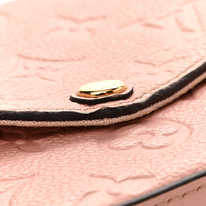 Louis Vuitton Empreinte Pochette Felicie Chain Wallet Rose Poudre 11 of 12