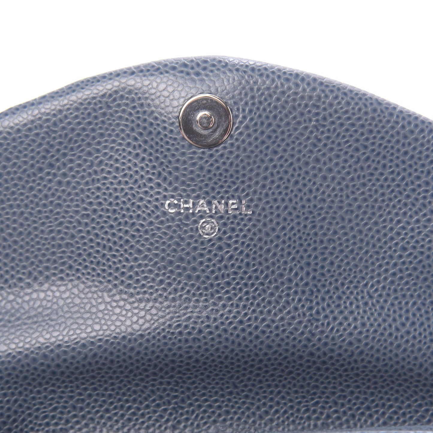 Caviar Half Moon Wallet On Chain WOC Blue