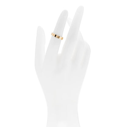 Cartier 18K Yellow Gold 3.5mm LOVE Wedding Band Ring 49 5 2 of 4