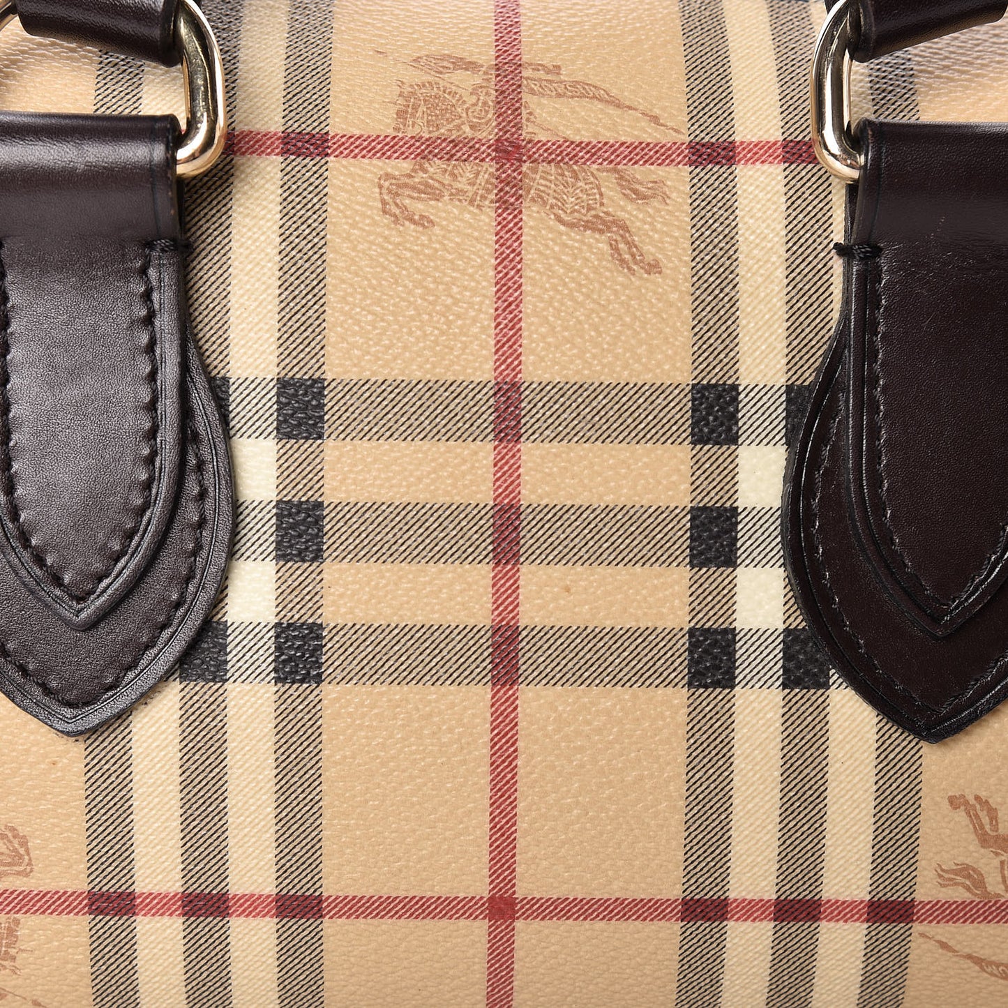 Haymarket Check Small Chester Bowling Bag Chocolate