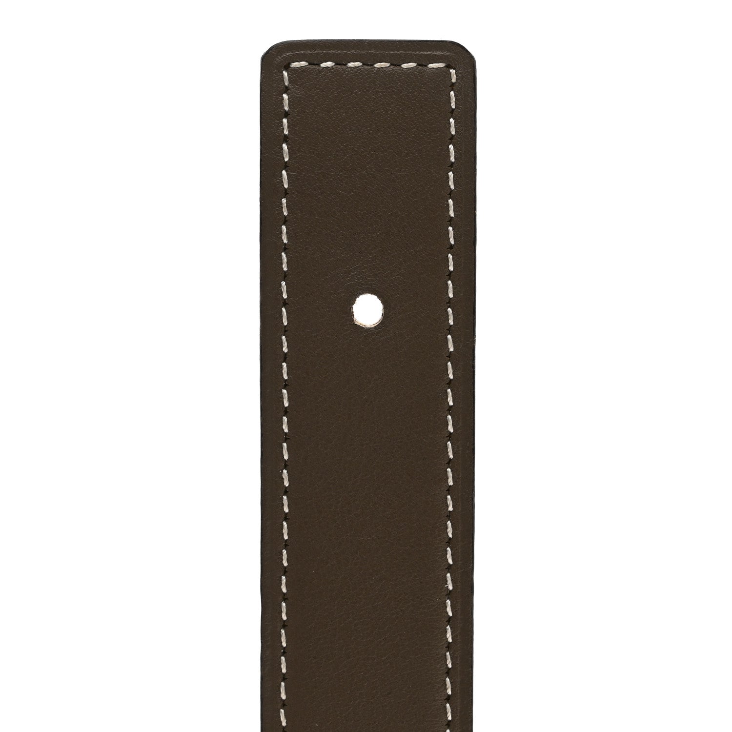 Hermes Swift Epsom 32mm Belt Strap 90 36 Etoupe White 8 of 10
