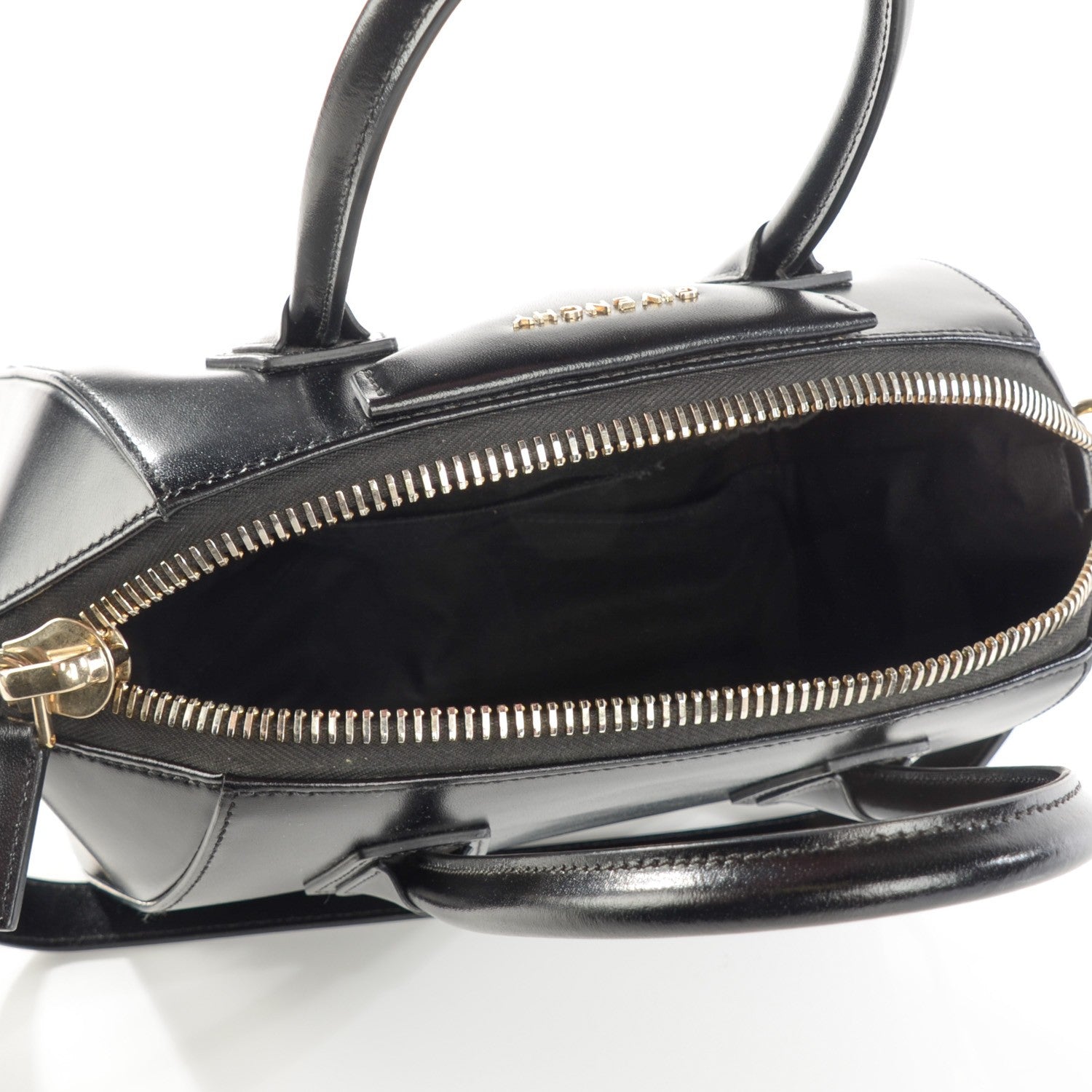 Givenchy Shiny Lord Calfskin Small Antigona Black 7 of 7