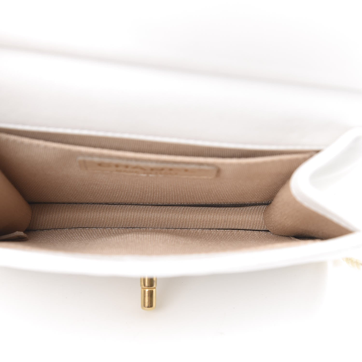 Chanel Lambskin Quilted Chic Pearls Flap White 5 of 11