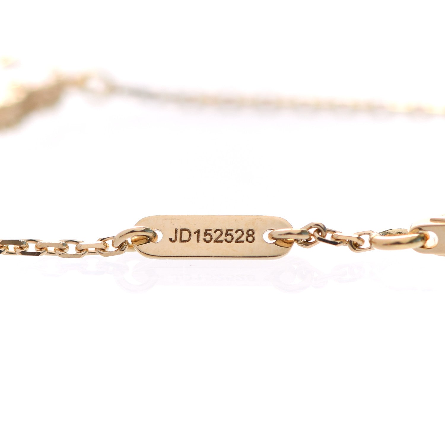 Van Cleef & Arpels 18K Yellow Gold Mother of Pearl Sweet Alhambra Bracelet 5 of 7