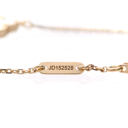 Van Cleef & Arpels 18K Yellow Gold Mother of Pearl Sweet Alhambra Bracelet 5 of 7