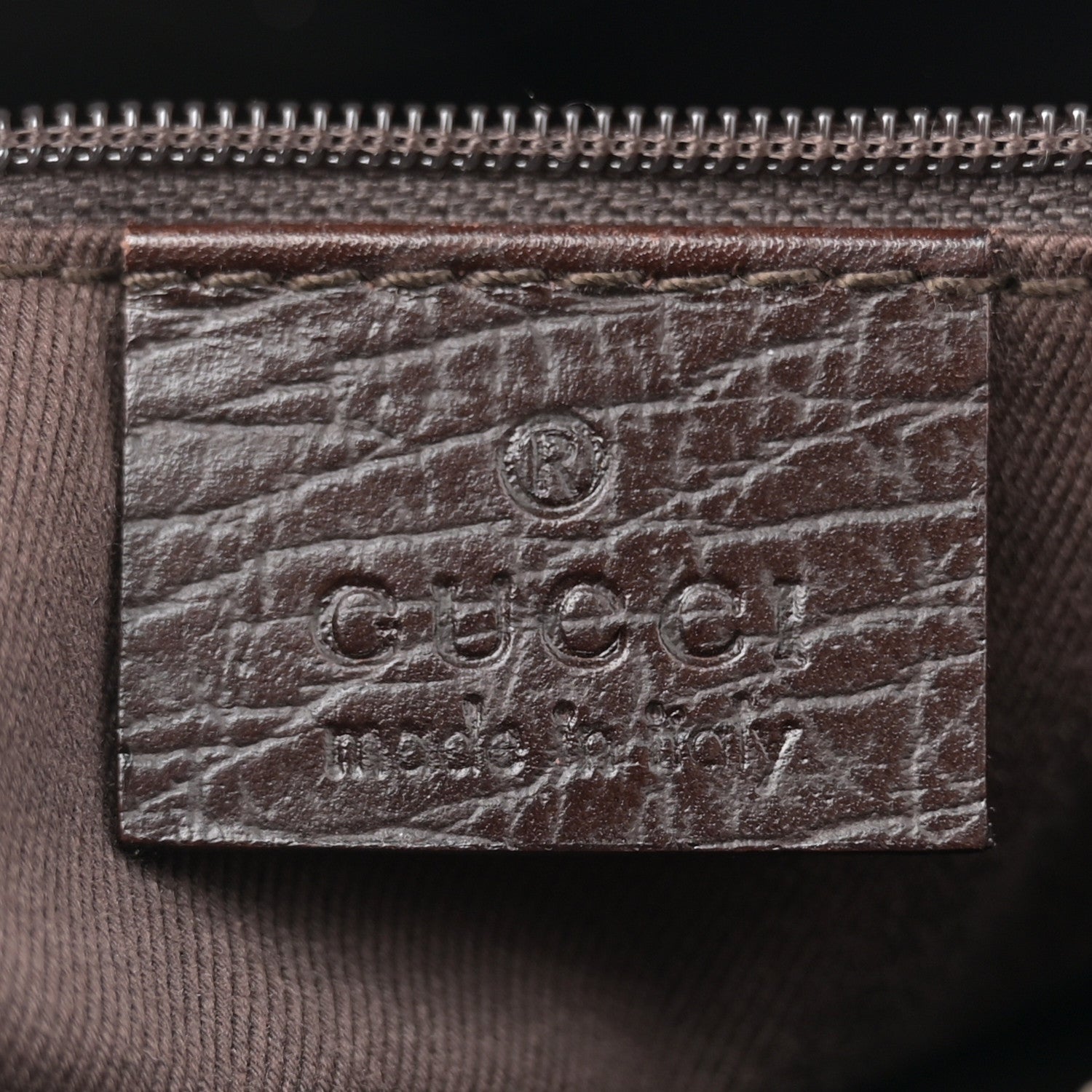 Gucci Monogram Vintage Web Mini Boston Dark Brown 6 of 11
