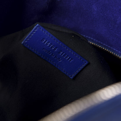 Saint Laurent Calfskin Classic Duffle 6 Blue 10 of 14