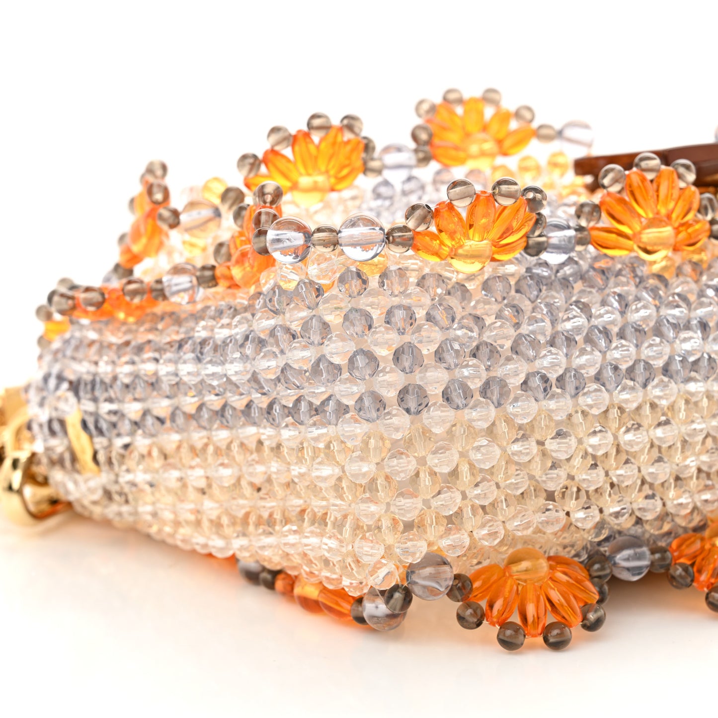 Perline Glass Karung Beaded Baguette Giallo Viola Arancio Multicolor Azzuro Glicine