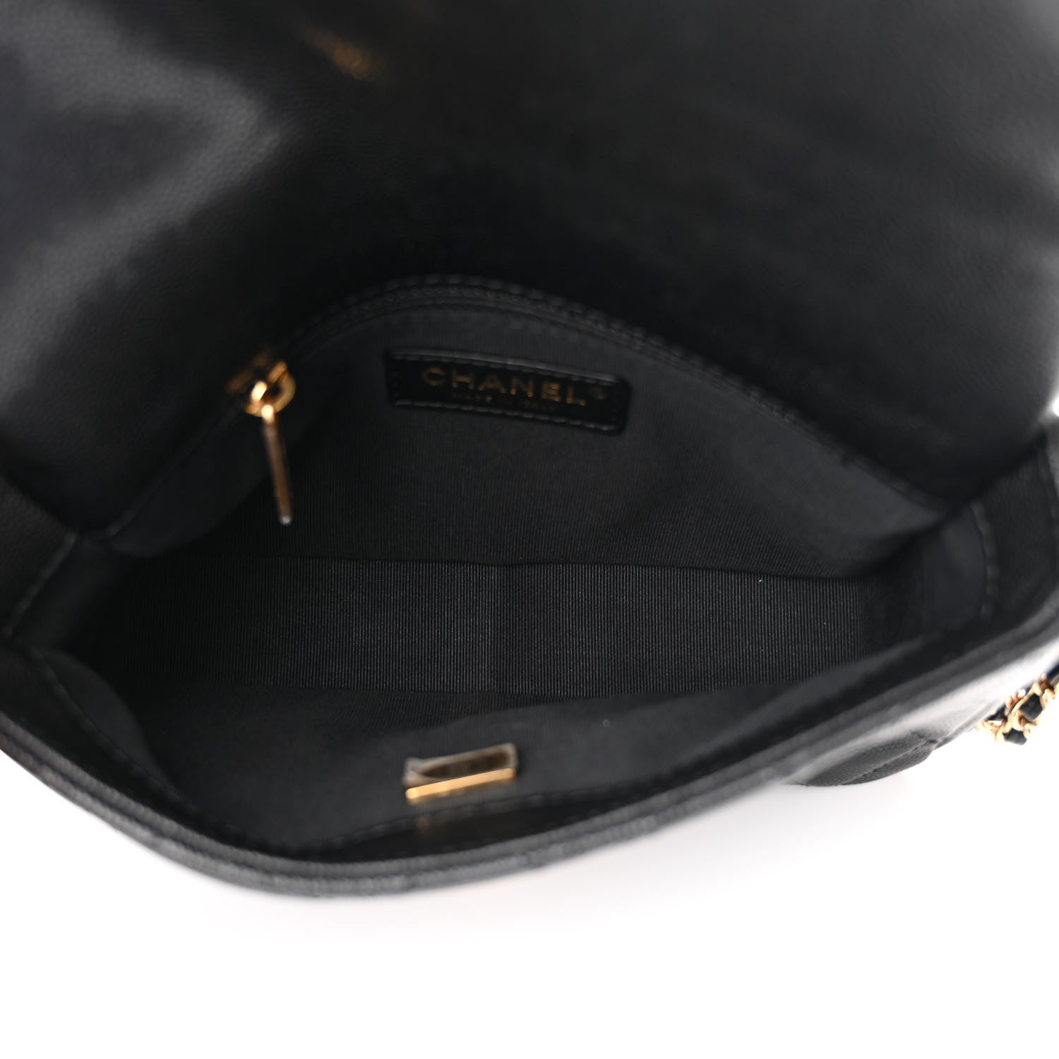 Chanel Caviar Quilted Mini CC You Flap Black 5 of 11
