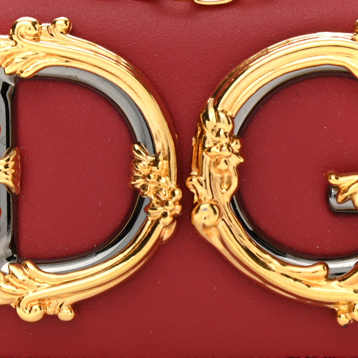 Dolce & Gabbana Nappa DG Girls Shoulder Bag Red 7 of 10