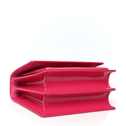 Saint Laurent Patent Small Monogram Sunset Bubblegum 4 of 9