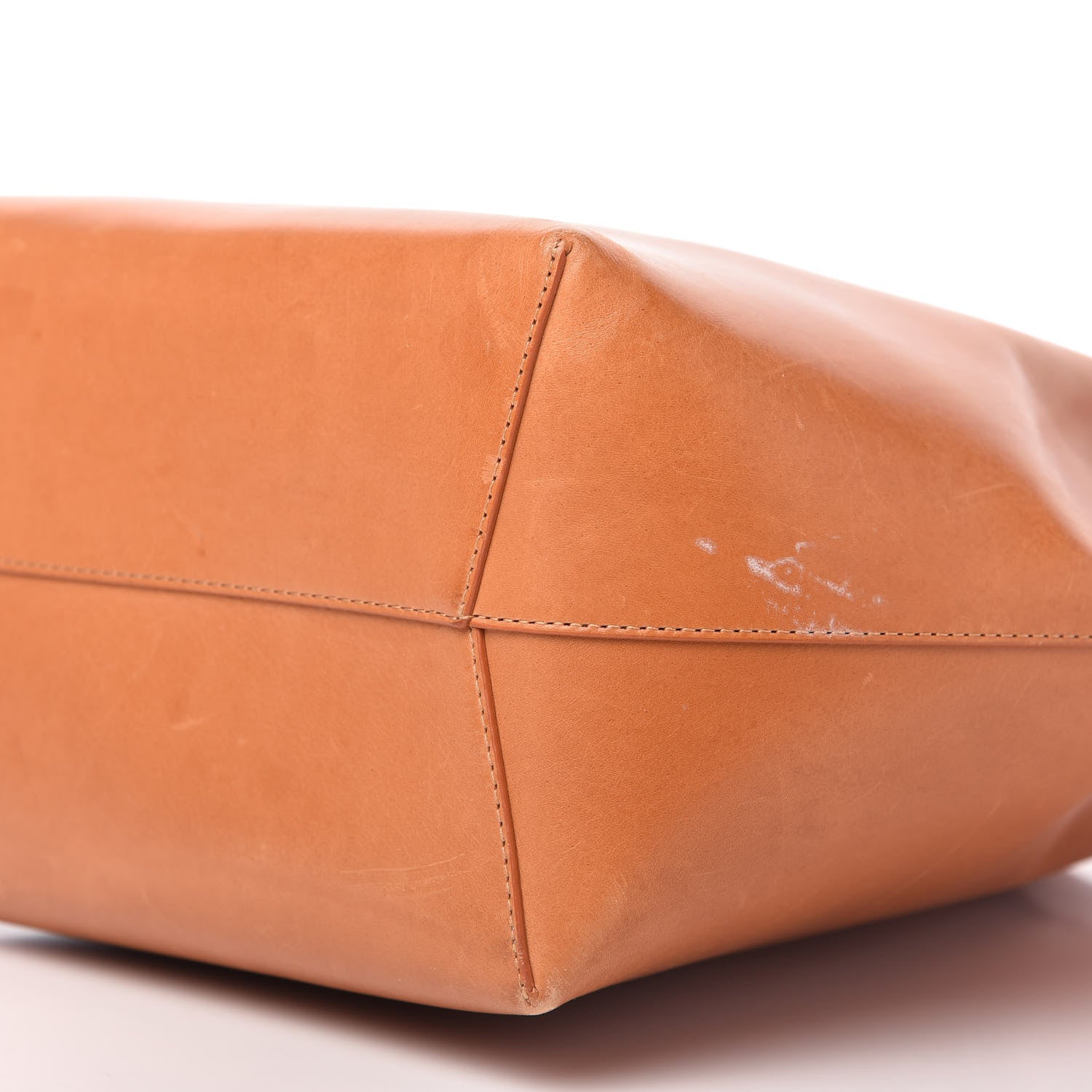 Mansur Gavriel Vegetable Tanned Calfskin Bucket Bag Cammello Rosa 7 of 8