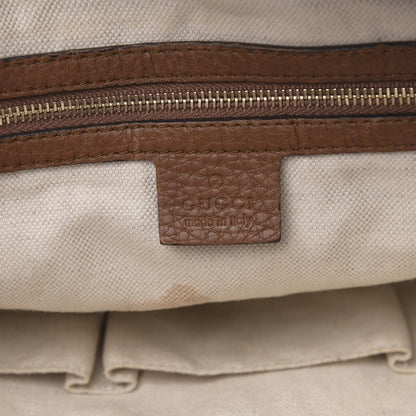 Gucci Monogram Cellarius Calfskin Medium Bella Hobo Beige Ebony Cuir 6 of 15