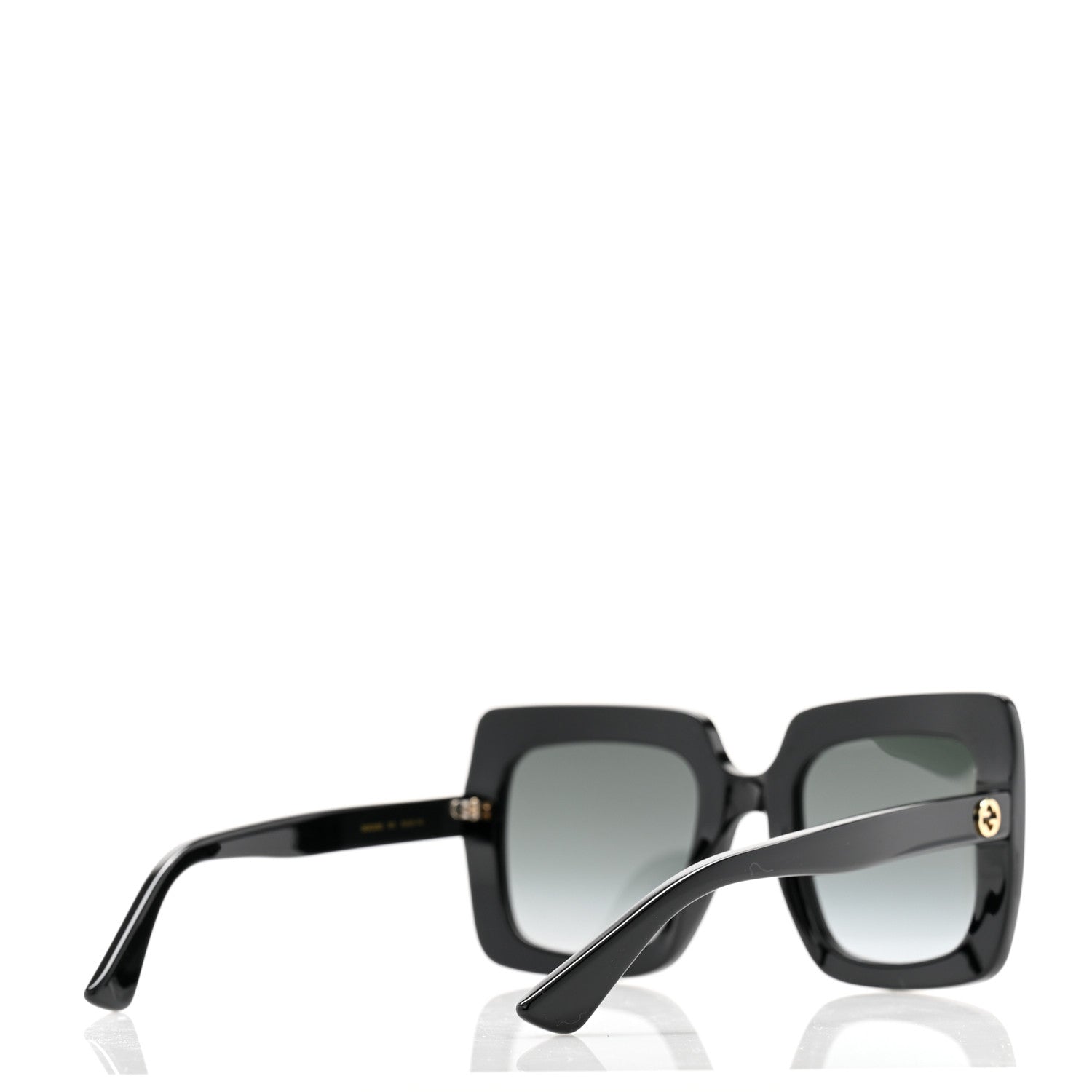 Gucci Acetate Oversize Sunglasses GG0328S Black 4 of 9