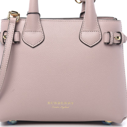 Burberry Grainy Calfskin House Check Baby Banner Tote Pale Orchid 7 of 7
