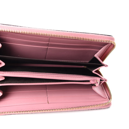 Gucci Guccissima Icon Zip Around Wallet Carmine Rose 5 of 6