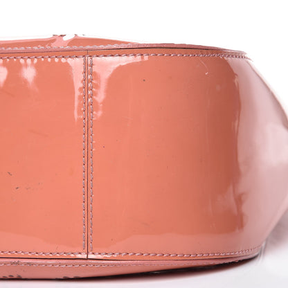 Chanel Patent Perforated CC No 5 Tote Coral 18 of 23