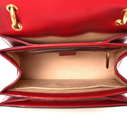 Gucci GG Supreme Monogram Small Queen Margaret Top Handle Bag Red 5 of 12