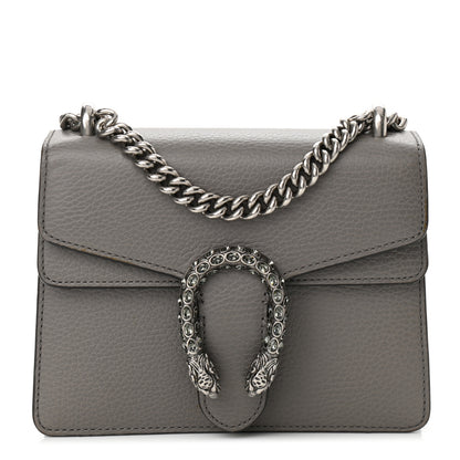 Gucci Calfskin Mini Dionysus Shoulder Bag Dusty Grey 1 of 10