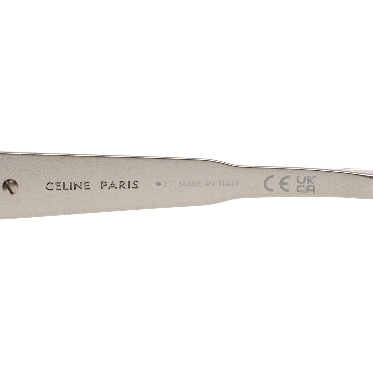 Metal Triomphe 01 Sunglasses CL40235U Silver Black