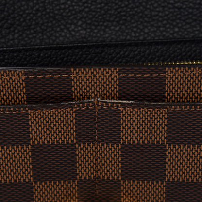 Louis Vuitton Damier Ebene Clapton Wallet Black 8 of 15