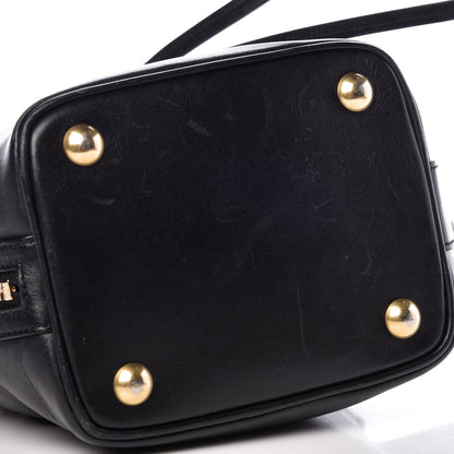 Saint Laurent Calfskin Small Emmanuelle Bucket Bag Black 9 of 9