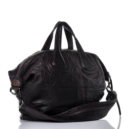 Givenchy Wrinkled Lambskin Medium Nightingale Dark Brown 4 of 9