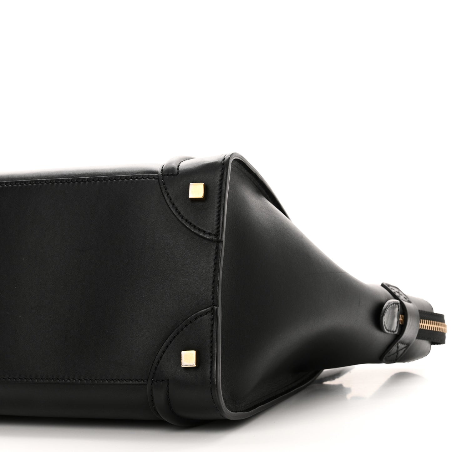Smooth Calfskin Mini Luggage Black