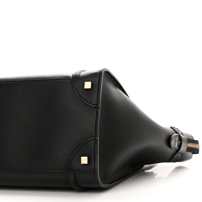 Celine Smooth Calfskin Mini Luggage Black 9 of 9
