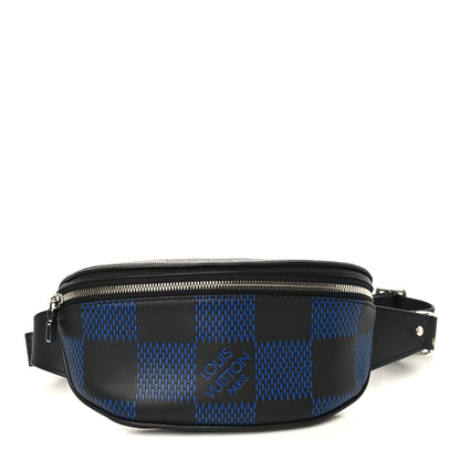 Louis Vuitton Damier Infini Campus BumBag Navy Black 1 of 9
