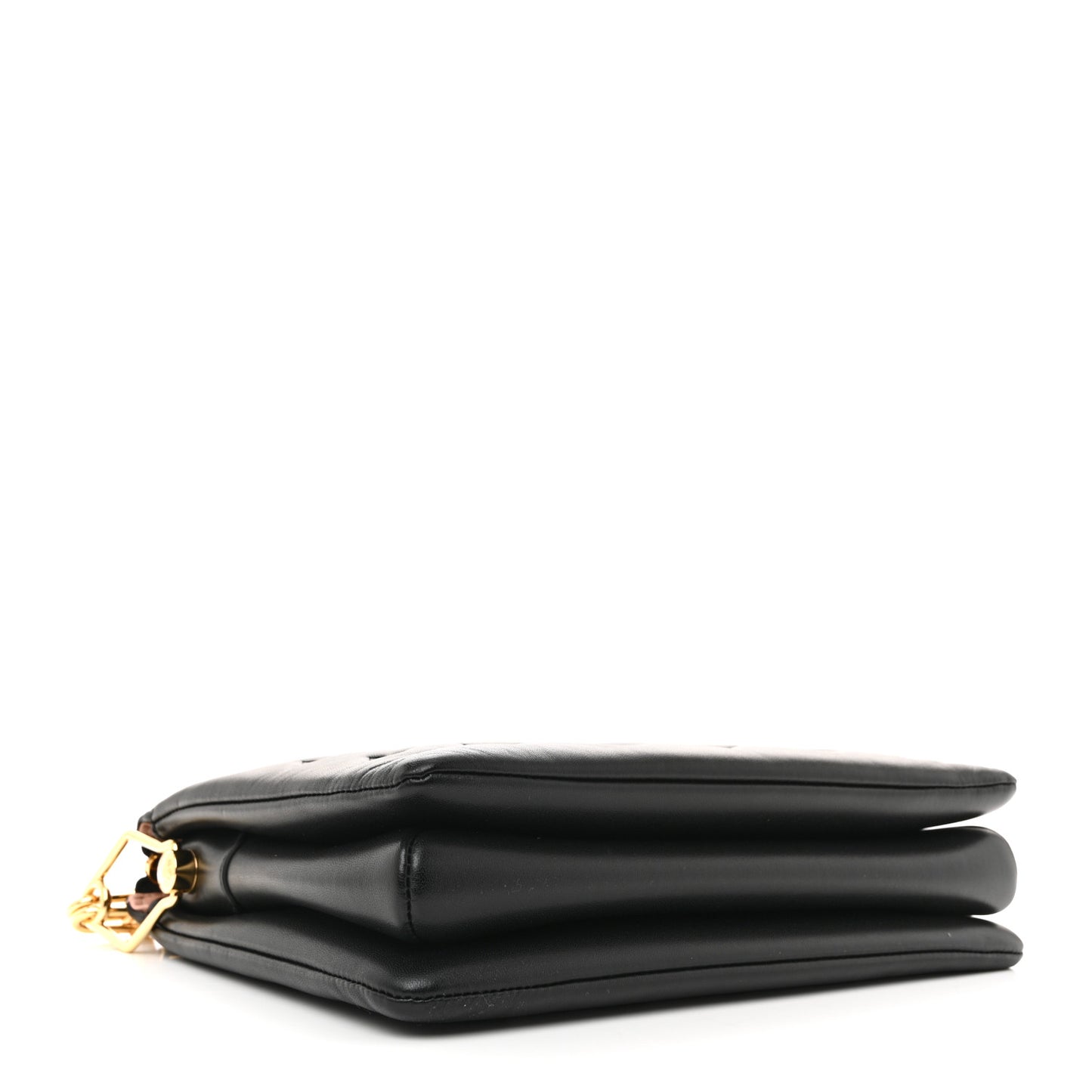 Lambskin Embossed Monogram Coussin PM Black