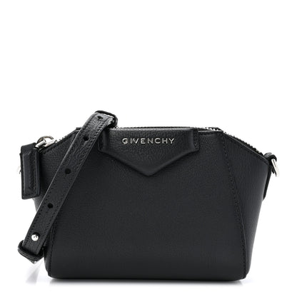 Givenchy Sugar Goatskin Nano Antigona Black 1 of 10
