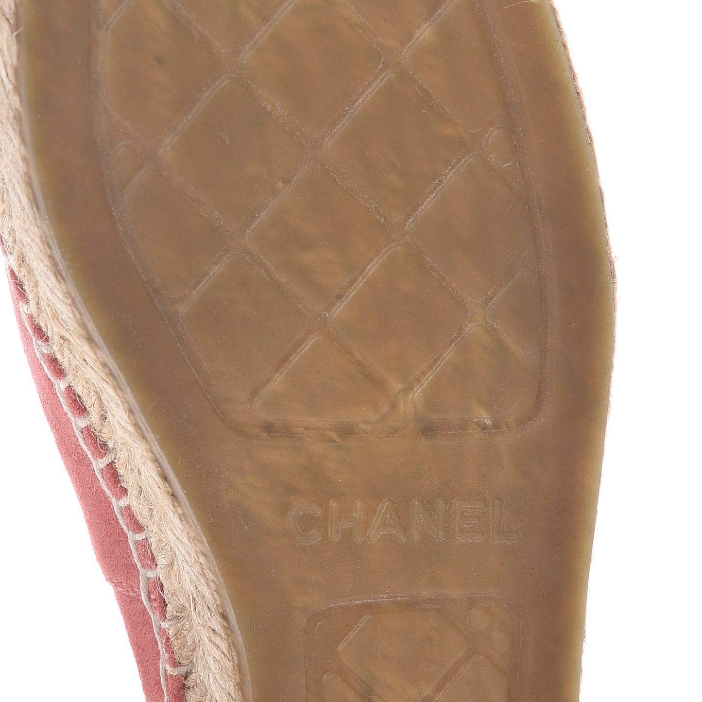 Suede Pearl CC Espadrilles 39 Pink