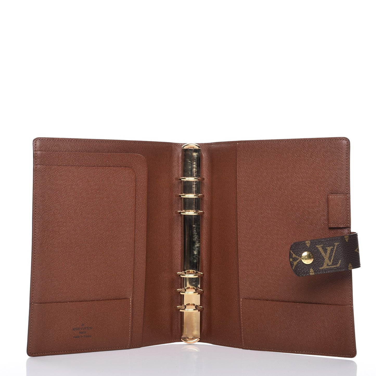 Monogram Large Ring Agenda Cover