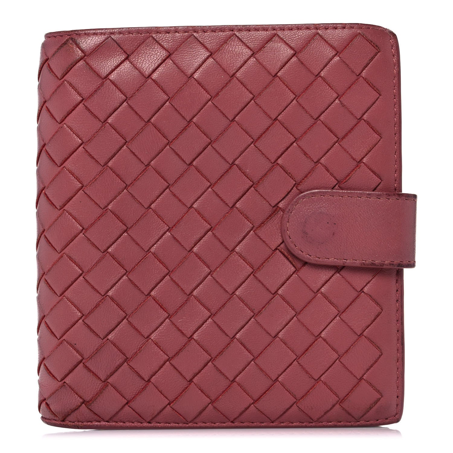 Bottega Veneta Nappa Intrecciato Mini Wallet Watteau 1 of 14