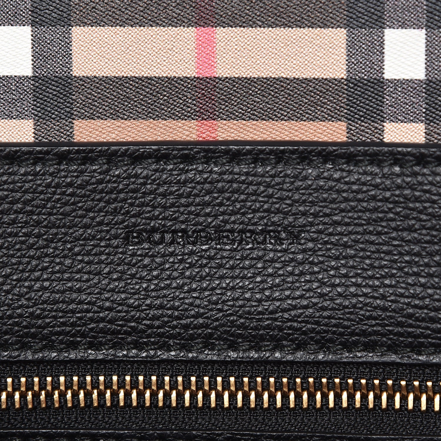 Burberry Calfskin Crest Embossed Large Tote Black 6 of 10