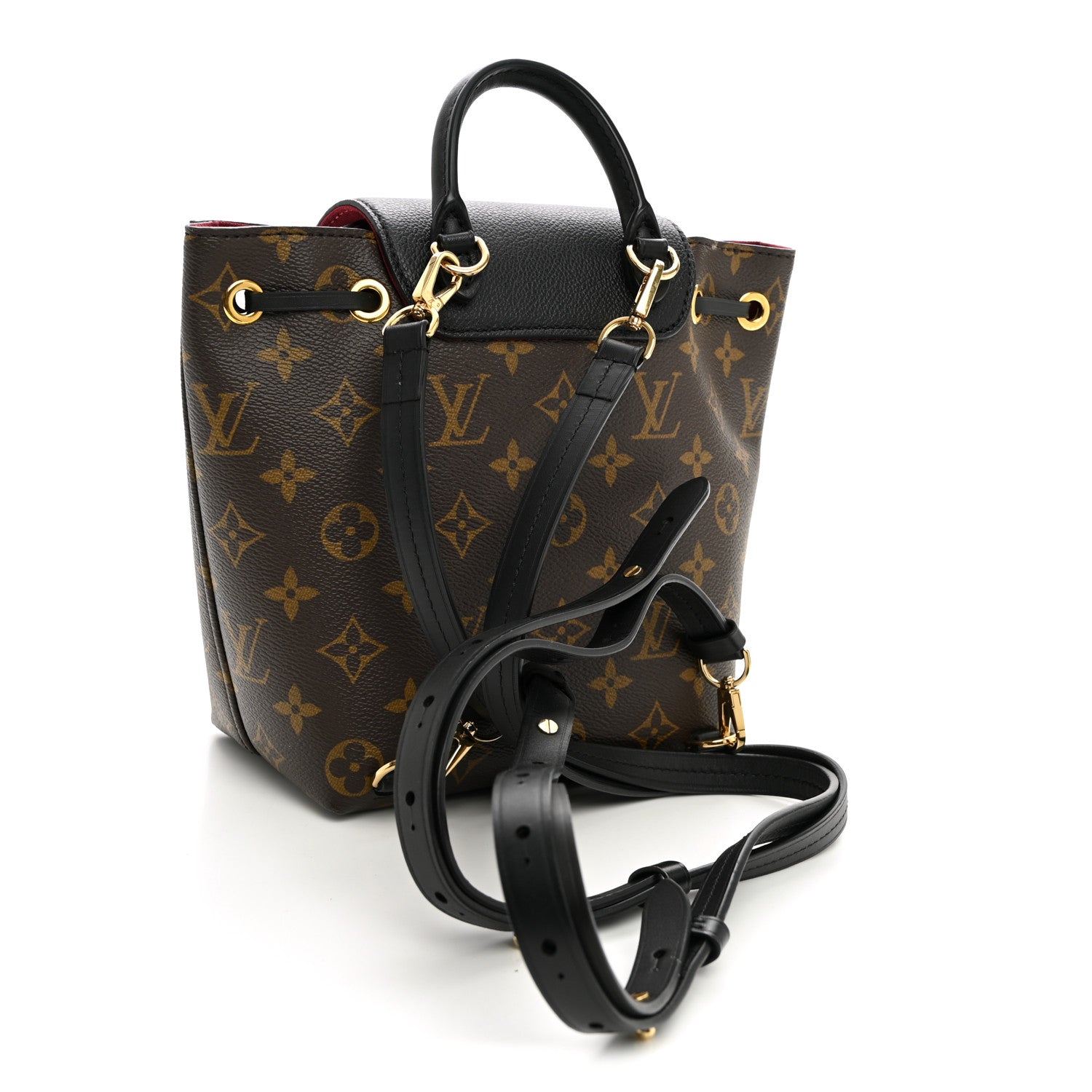 Louis Vuitton Monogram BB Montsouris NM Backpack Black 3 of 9