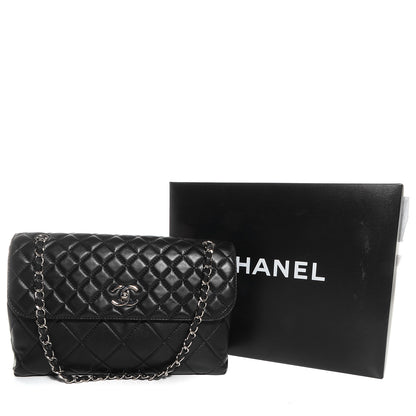 Chanel Calfskin Quilted In the Business Flap Bag Black 5 of 9