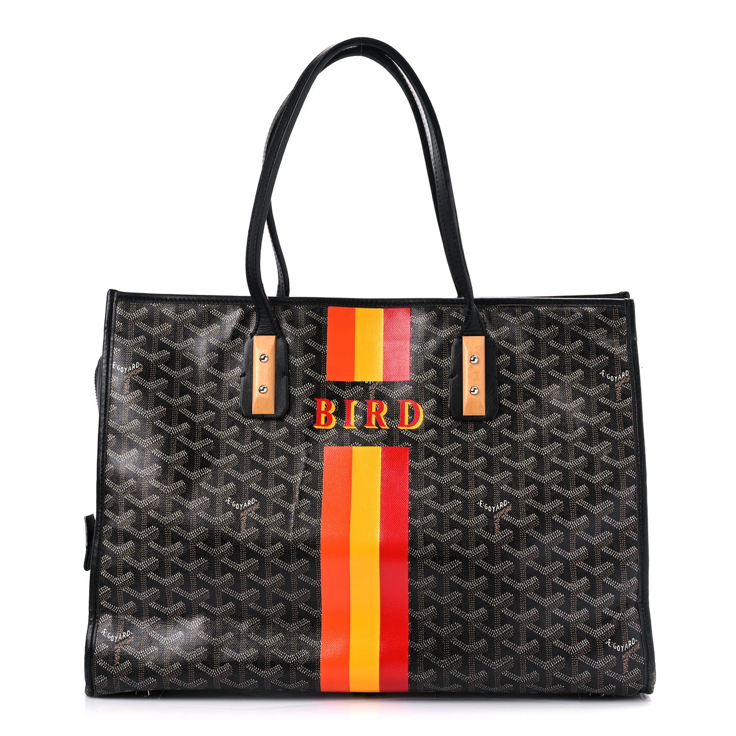 Goyardine Marquises Tote Black