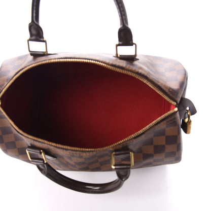 Louis Vuitton Damier Ebene Speedy 30 5 of 9