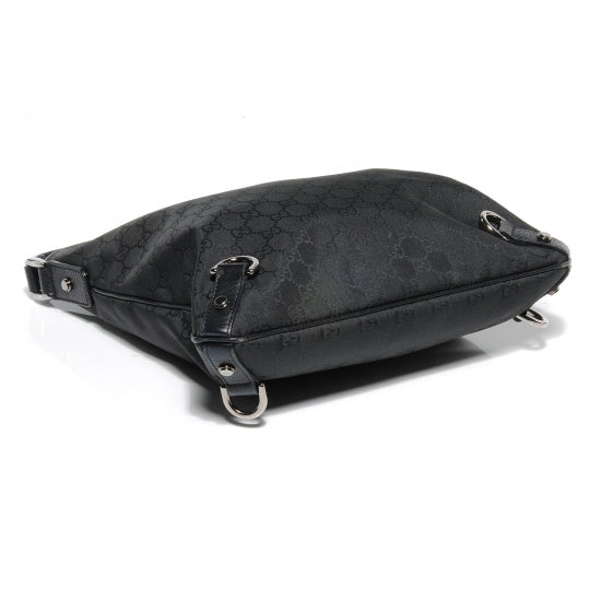Monogram Abbey Messenger Bag Black