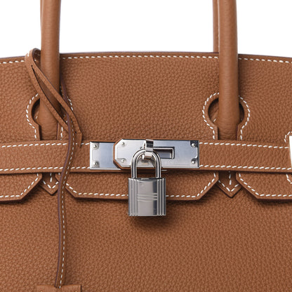 Hermes Togo Birkin 30 Gold 10 of 11